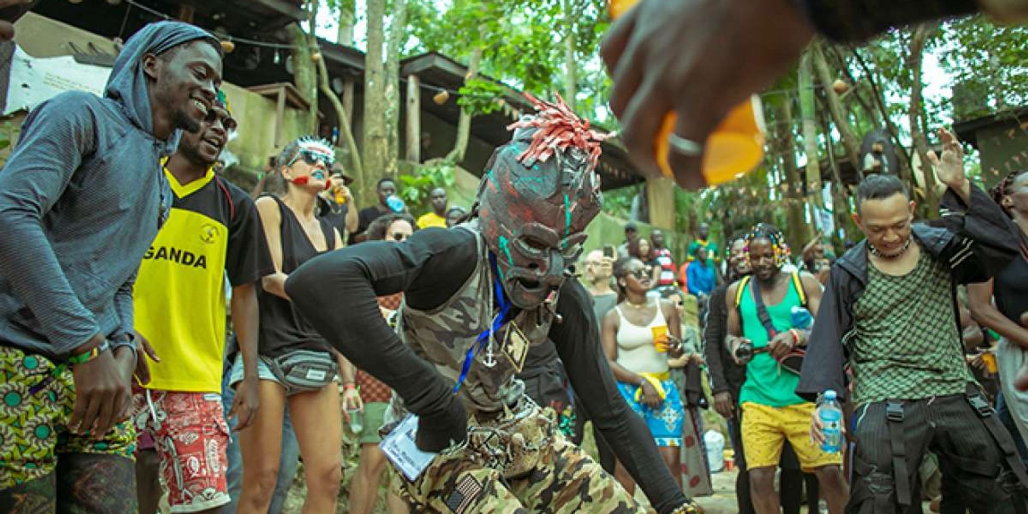 What kind of accommodation is best during Nyege Nyege Festival week?
