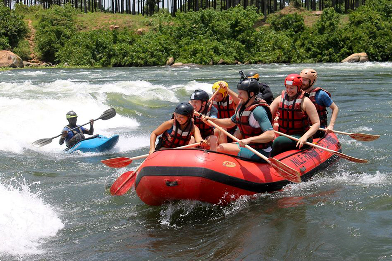 Rafting in Jinja -Pieland Gorilla Safaris 
