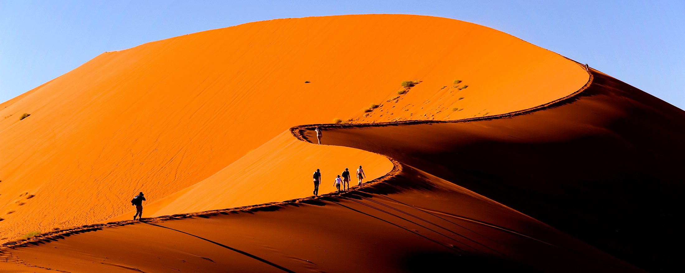 The Sossusvlei Desert Experience is one of the most iconic and visually striking adventures in Africa. Set deep within Namibia, this remarkable destination is defined by its towering dunes, vast silence, and surreal, almost dreamlike landscapes. 