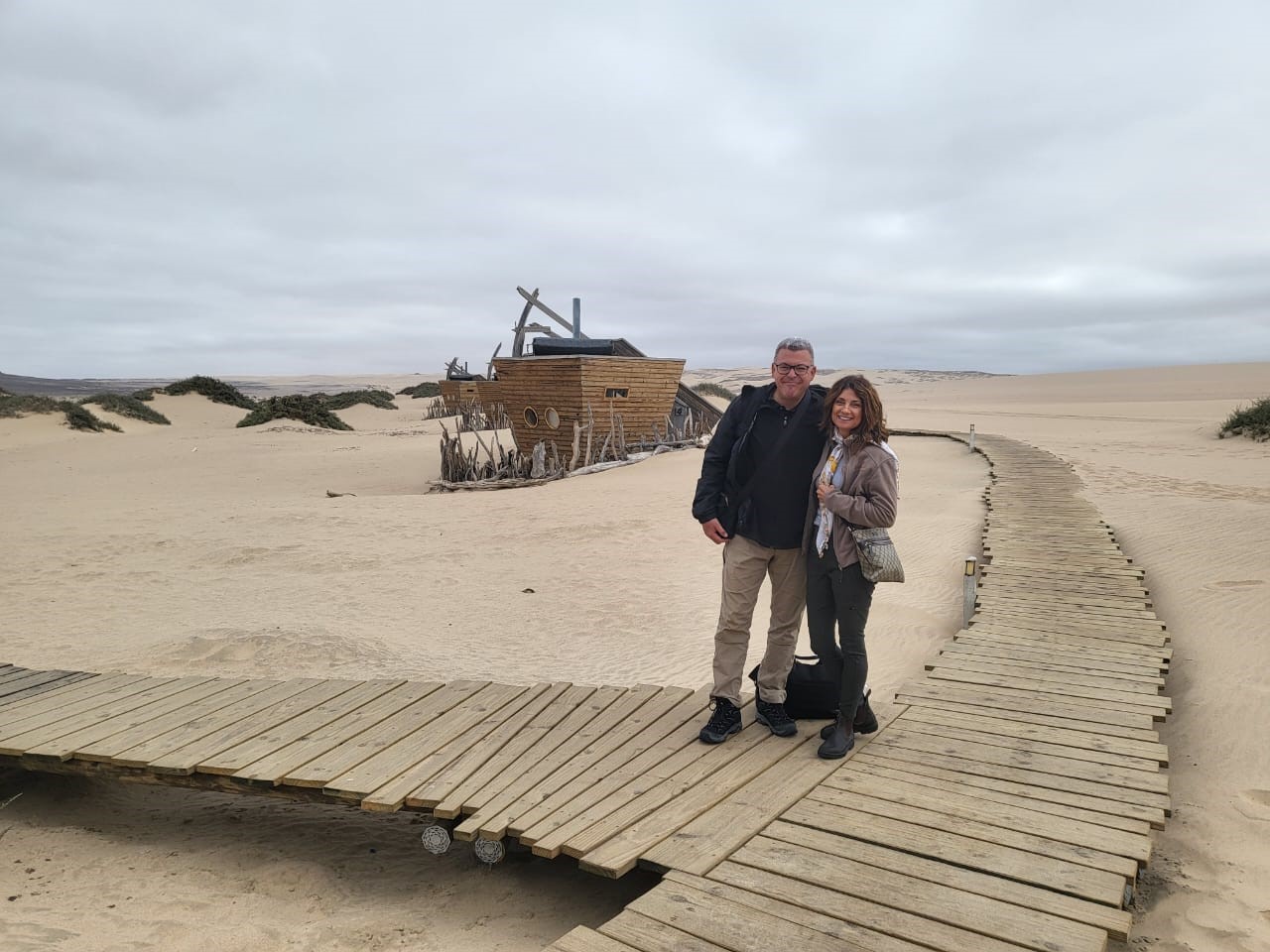 The Skeleton Coast lies along the northern Atlantic shoreline of Namibia and forms part of Skeleton Coast National Park, a protected area that preserves its wild and remote character. 