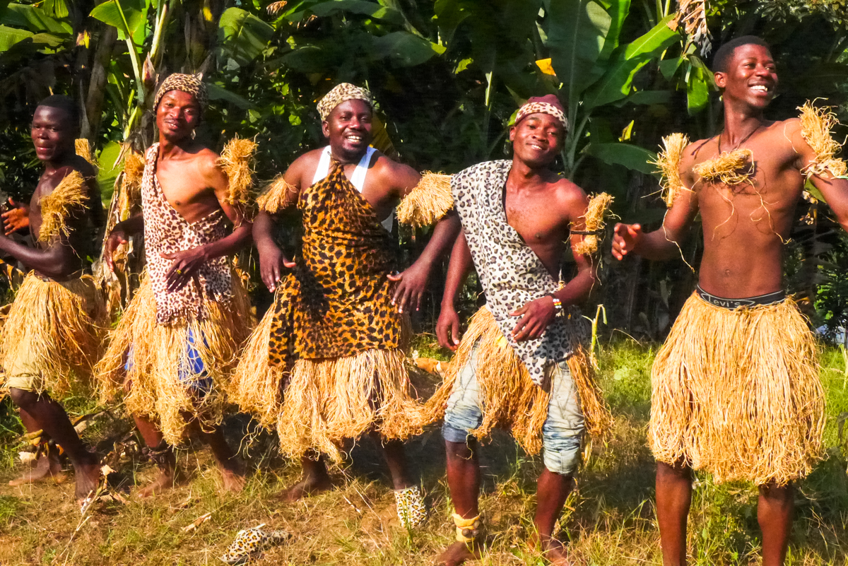 Congolese dance as part of their unique culture .This is also part of the safari package provided by Pieland Gorilla Safaris.