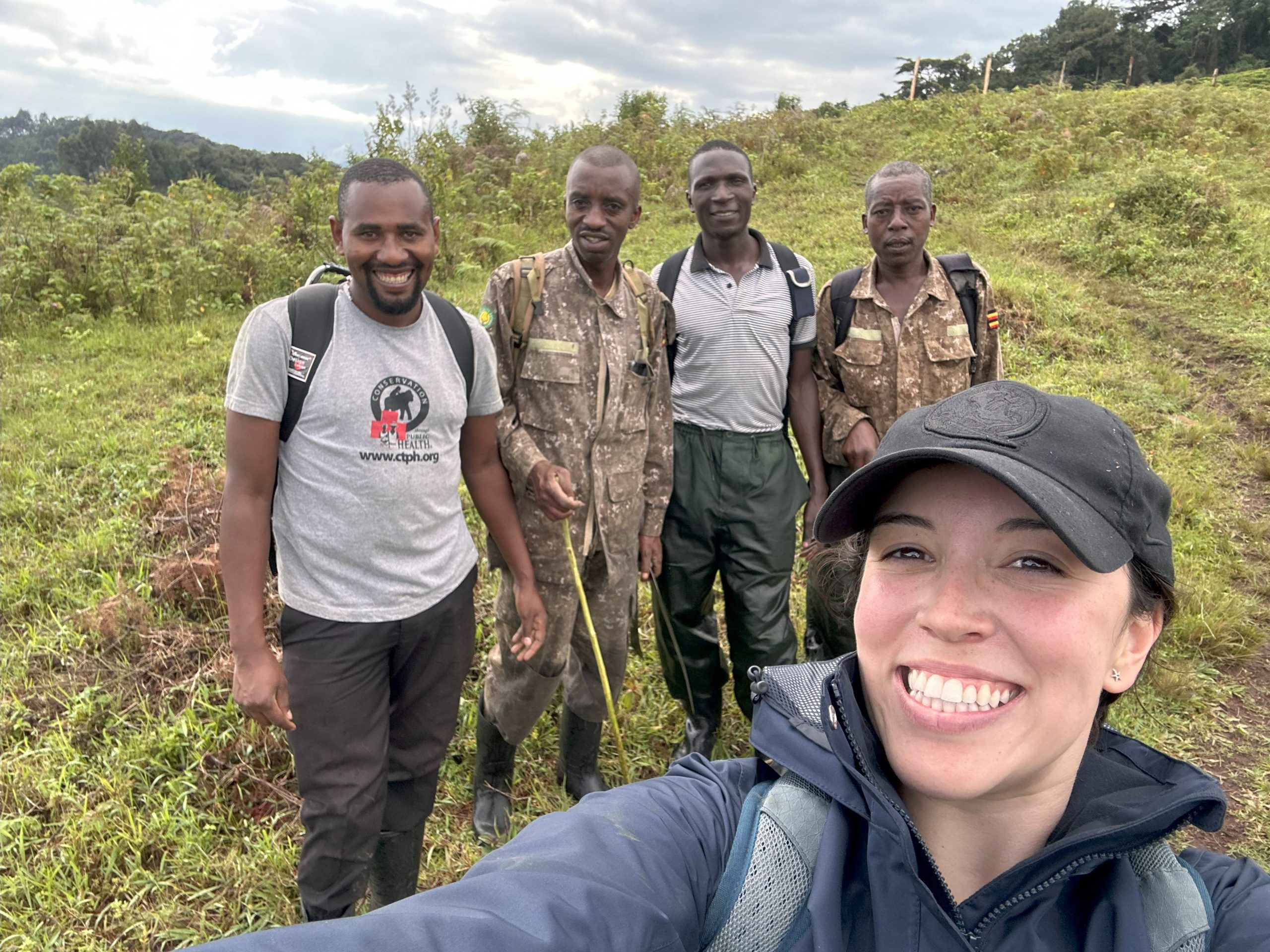 Rangers in Bwindi Impenetrable National Park enforce safety and healthy standards.