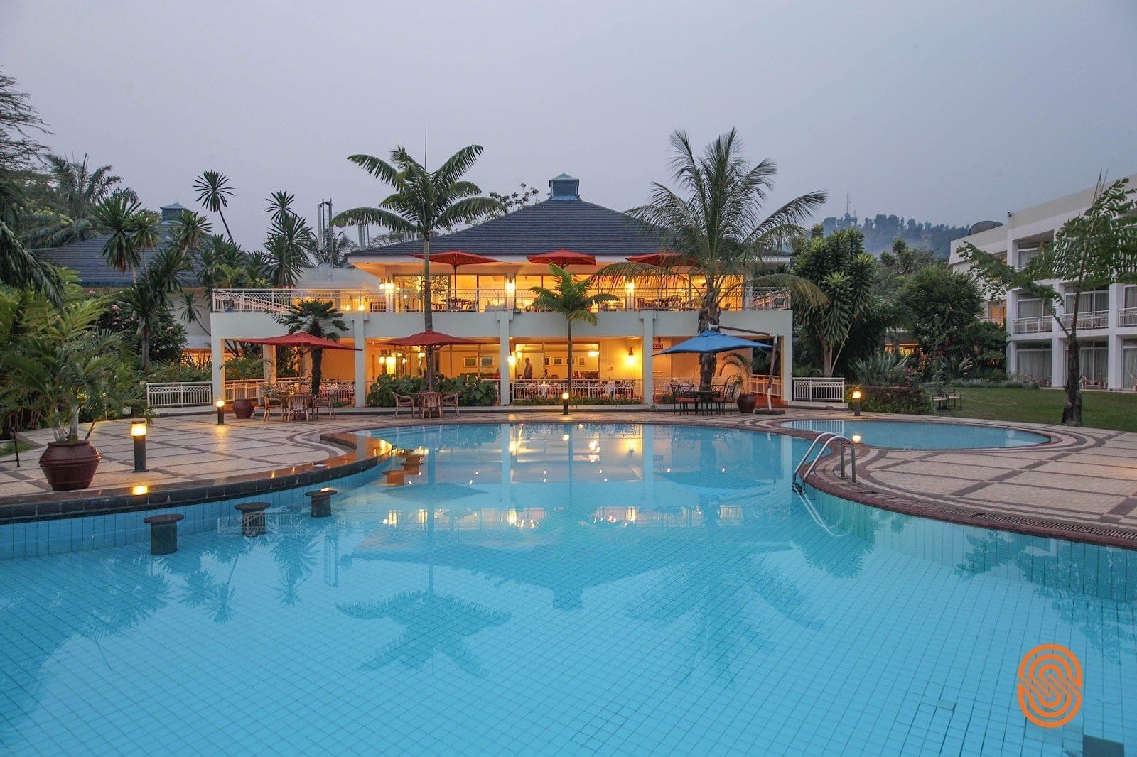 Lake Kivu Serena hotel.
