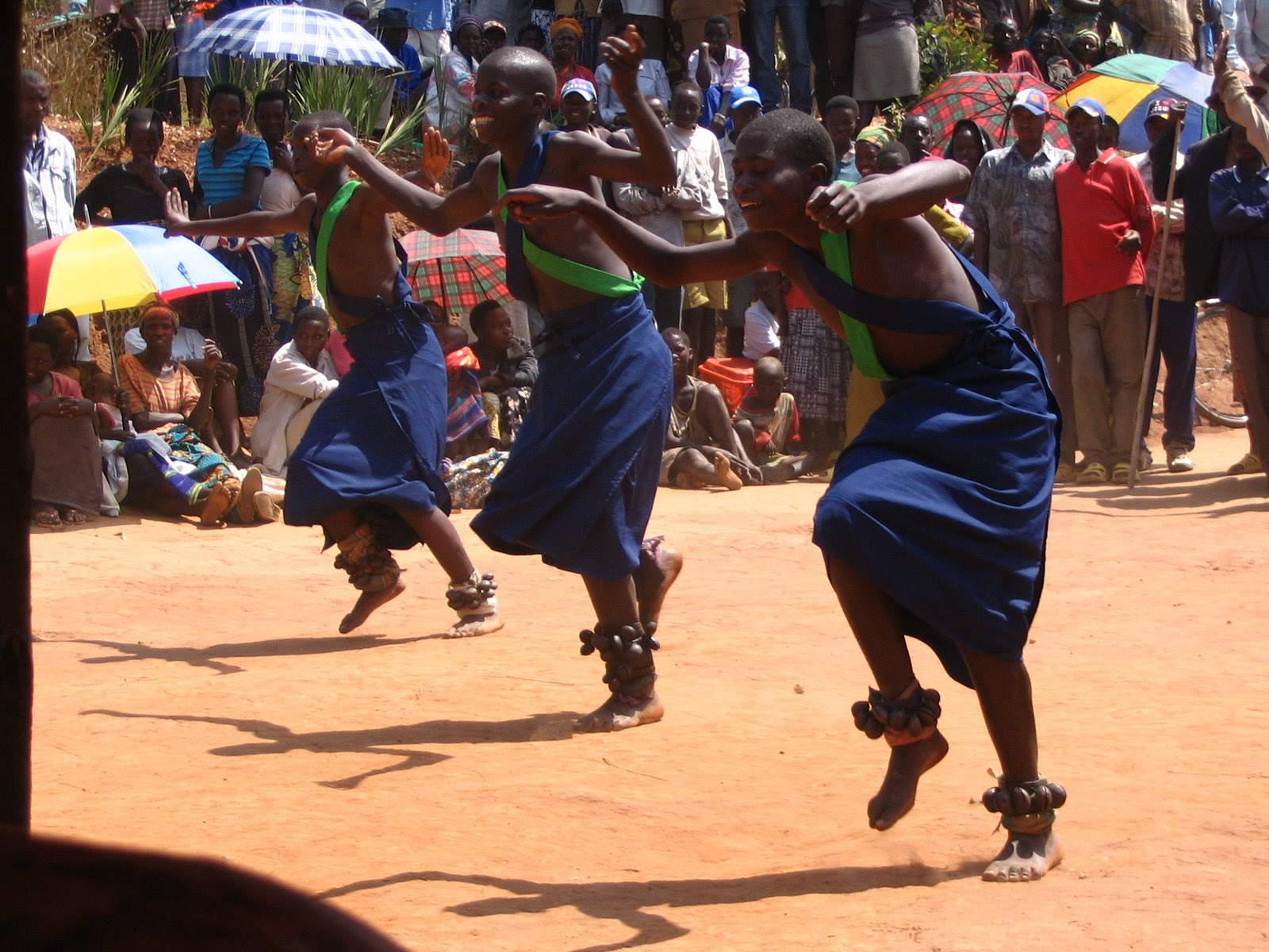 Cultural dance in Bukavu town in Congo.