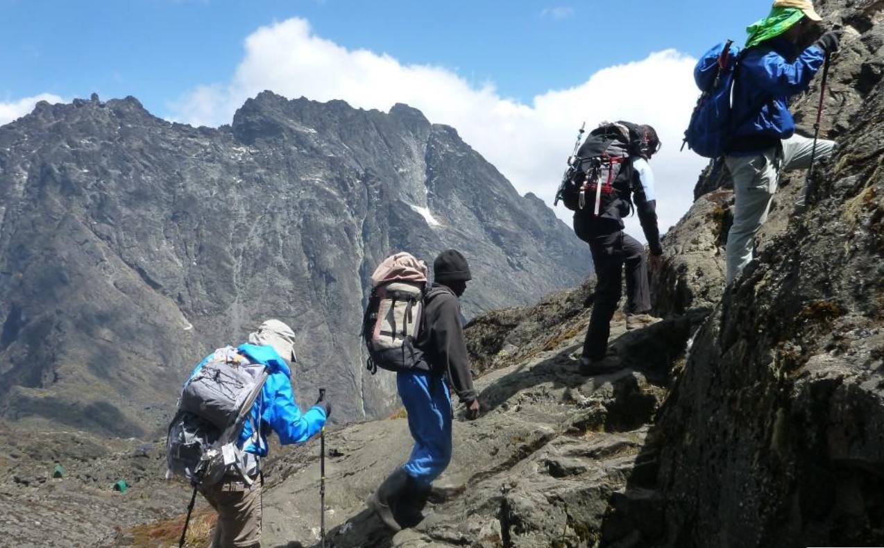 Hiking Mountain Rwenzori can be combined with Mount Biega.