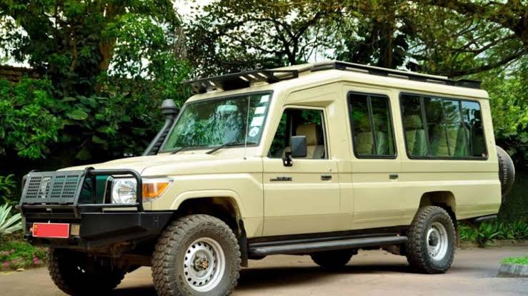 A Land Cruiser jeep is one of the most comfortable and reliable vehicles for Uganda safaris. Designed to handle rough roads, steep hills, and muddy tracks, it provides a smooth and safe journey to remote national parks such as Bwindi Impenetrable National Park and Mgahinga Gorilla National Park. Spacious seating, large windows, air conditioning, and ample luggage space ensure a comfortable travel experience throughout the safari. The elevated driving position also offers excellent views of the beautiful countryside and wildlife along the way. For both private and luxury safaris, a Land Cruiser guarantees comfort, safety, and dependable performance.