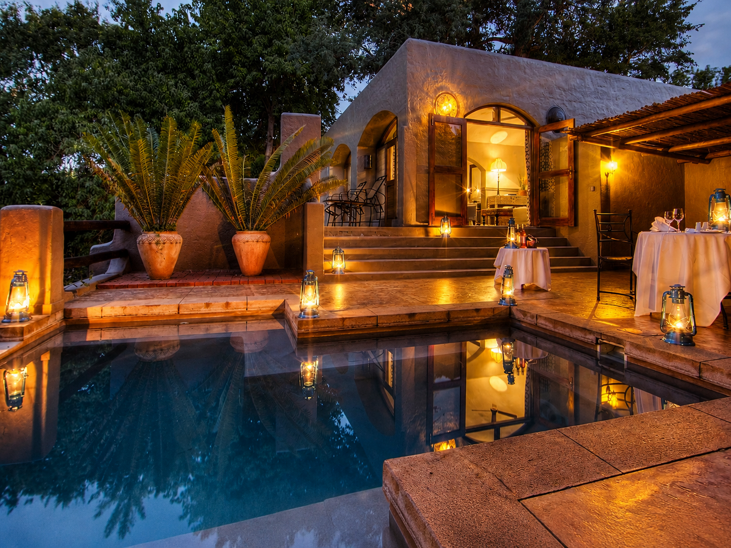 Chobe Safari Lodge provides a wonderful accommodation experience during a full-day Chobe National Park safari, offering comfort, relaxation and easy access to incredible wildlife adventures. Located near the Chobe River, the lodge allows guests to unwind in a peaceful natural setting after exciting game drives and boat cruises. With comfortable rooms, beautiful surroundings and excellent hospitality, it creates the perfect retreat for travellers exploring Botswana’s famous wilderness and abundant wildlife.