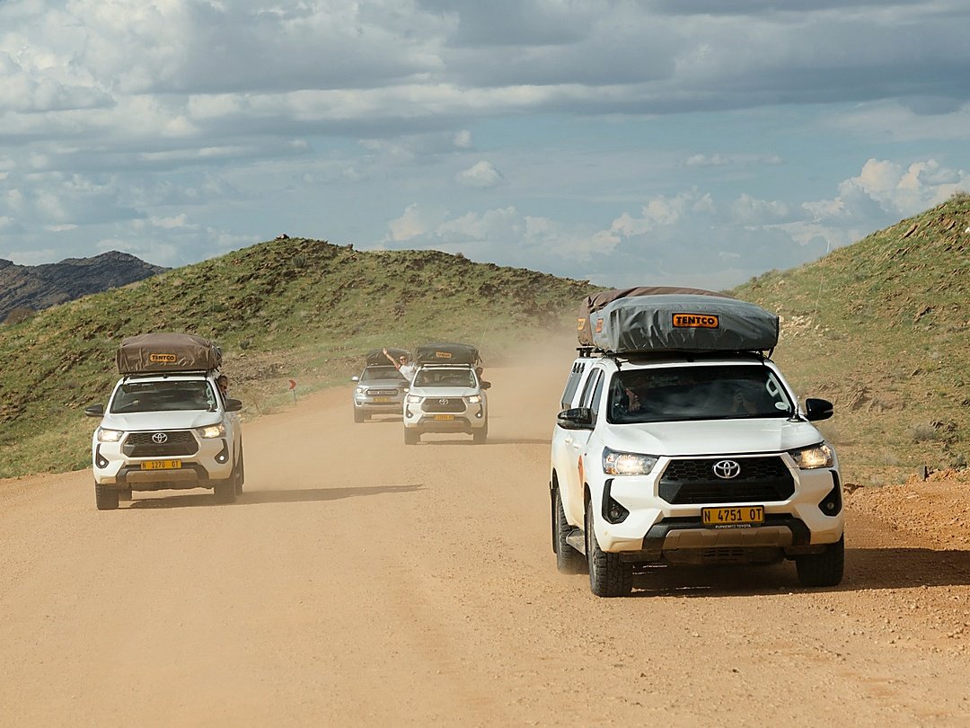 Self-drive tourists travelling from Namibia to Victoria Falls