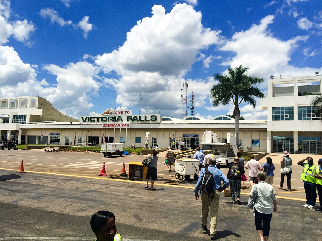 Victoria Falls International Airport (VFA) is one of the most convenient gateways for travelers beginning a Victoria Falls safari in Zimbabwe. Located close to Victoria Falls town, the airport provides easy access to the waterfall, hotels, Zambezi River activities and nearby wildlife destinations. Travelers can arrive at VFA and continue directly to their accommodation before enjoying experiences such as guided tours of Victoria Falls, sunset cruises and helicopter flights. Pieland Gorilla Safaris can organize airport pickup, accommodation and onward safari transfers to destinations such as Hwange National Park and Chobe National Park for a smooth and well-planned Southern Africa journey.
