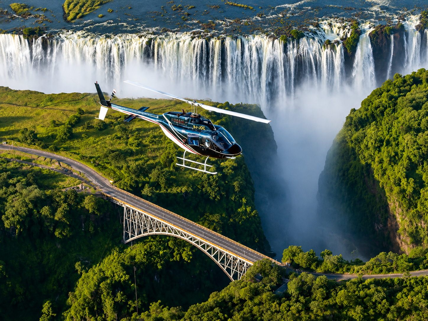 The cost of a helicopter ride over Victoria Falls depends on the flight duration and package selected. A standard scenic “Flight of Angels” experience usually costs around US$170–US$220 per person for a short 12–15 minute flight, offering spectacular views directly over the falls. Longer flights that include the Zambezi River, Batoka Gorge, and surrounding wildlife areas range from approximately US$270–US$330 per person. Prices may vary depending on the operator, season, and additional fees, but the experience remains one of the most memorable ways to appreciate Victoria Falls from above.