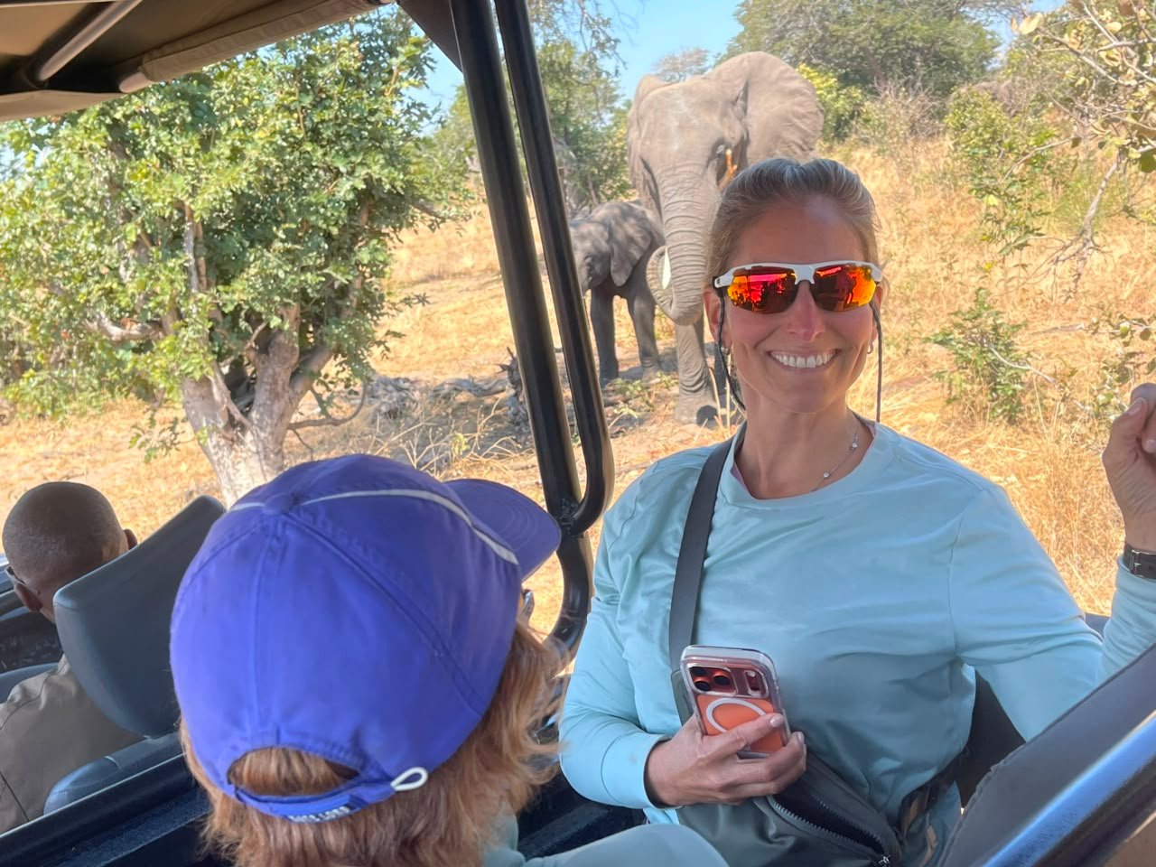 Travelers enjoy an unforgettable private safari in Chobe National Park, perfectly combined with their Victoria Falls experience and professionally organized by Pieland Gorilla Safaris. With a private safari vehicle and experienced guide, guests can explore Chobe at a relaxed pace while searching for elephants, buffaloes, giraffes, antelopes, lions, and other wildlife. The journey offers greater flexibility, comfort, and privacy, allowing travelers to spend more time at interesting sightings and enjoy personalized guiding. Combining Victoria Falls and Chobe National Park creates an excellent Southern African safari, bringing together spectacular scenery, wildlife encounters, and seamless travel arrangements with Pieland Gorilla Safaris.