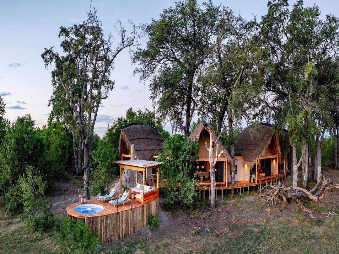 Tawana Camp luxury accommodation in Moremi Game Reserve Botswana