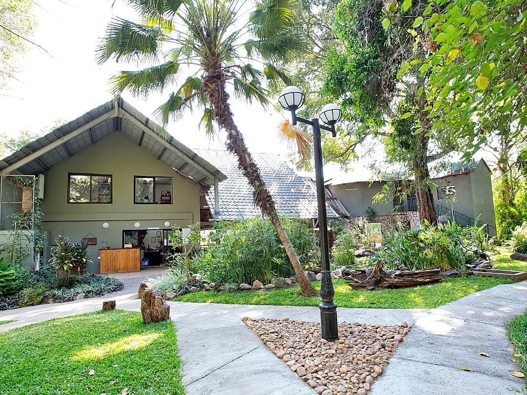 Gwabi River Lodge comfortable midrange safari accommodation near Lower Zambezi National Park, Zambia.