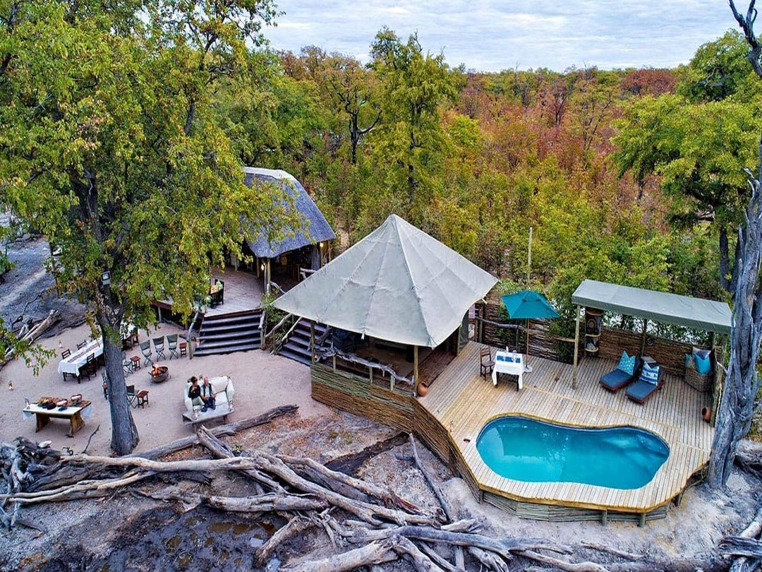 Hyena Pan Camp offers midrange safari accommodation in Botswana