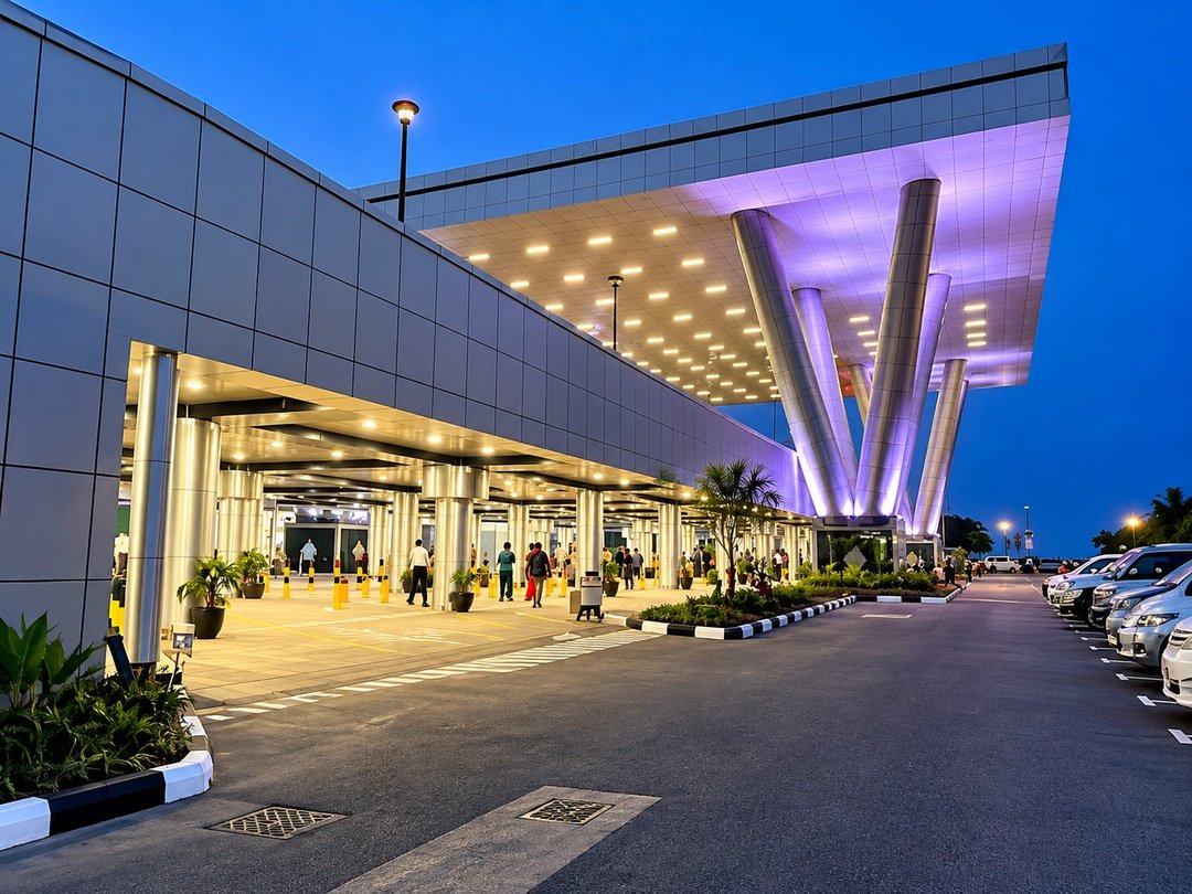 Entebbe International Airport, one of the main endpoints of a 5 Days Gorilla and Chimpanzee Habituation Safari