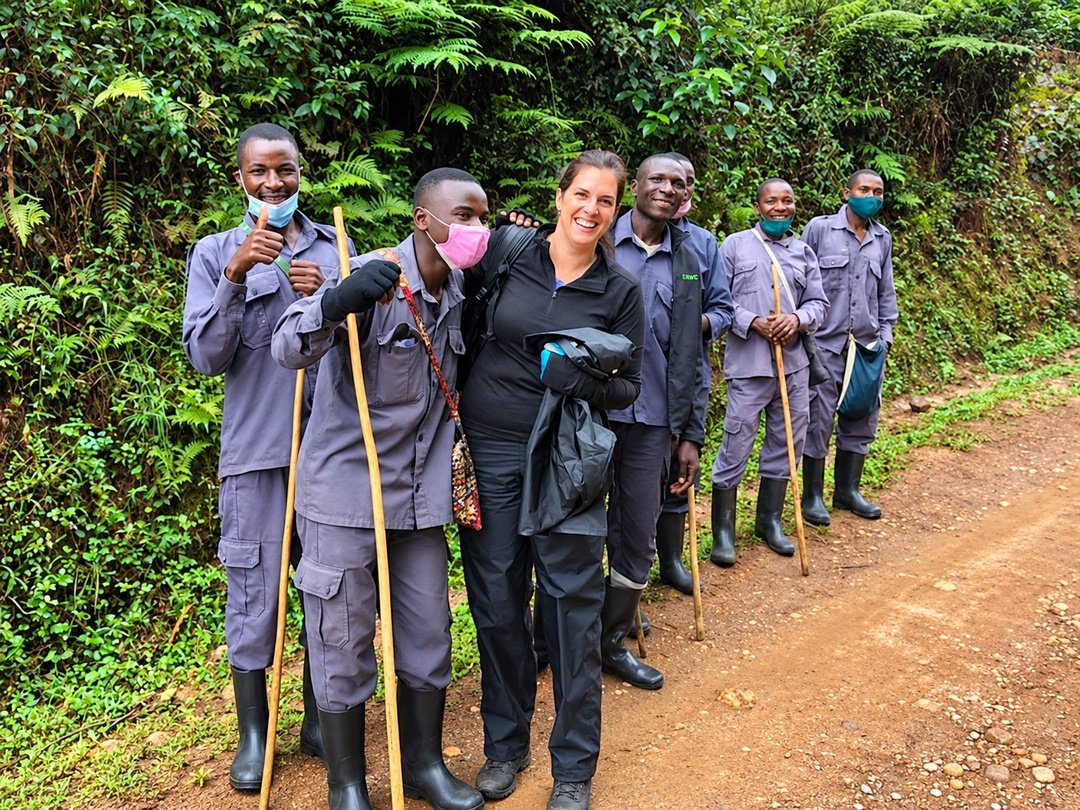 Porters assisting travellers during gorilla trekking in Bwindi Impenetrable National Park